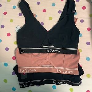 BNWT 3 La senza bralettes